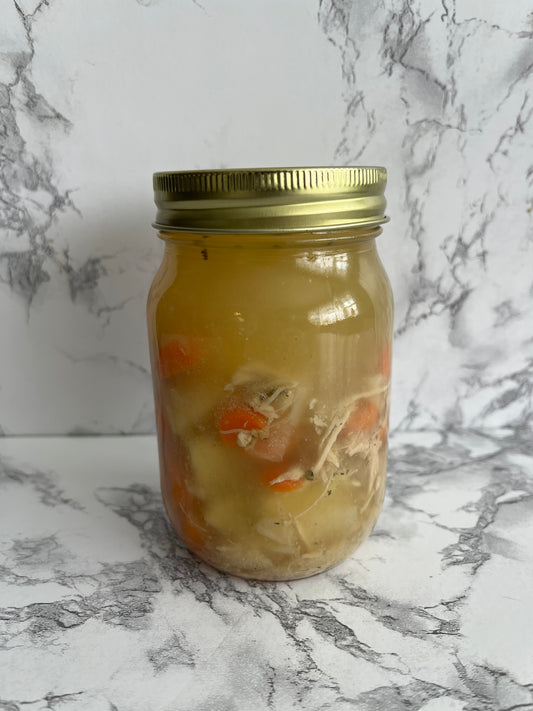 Chicken Vegetable Soup Jar