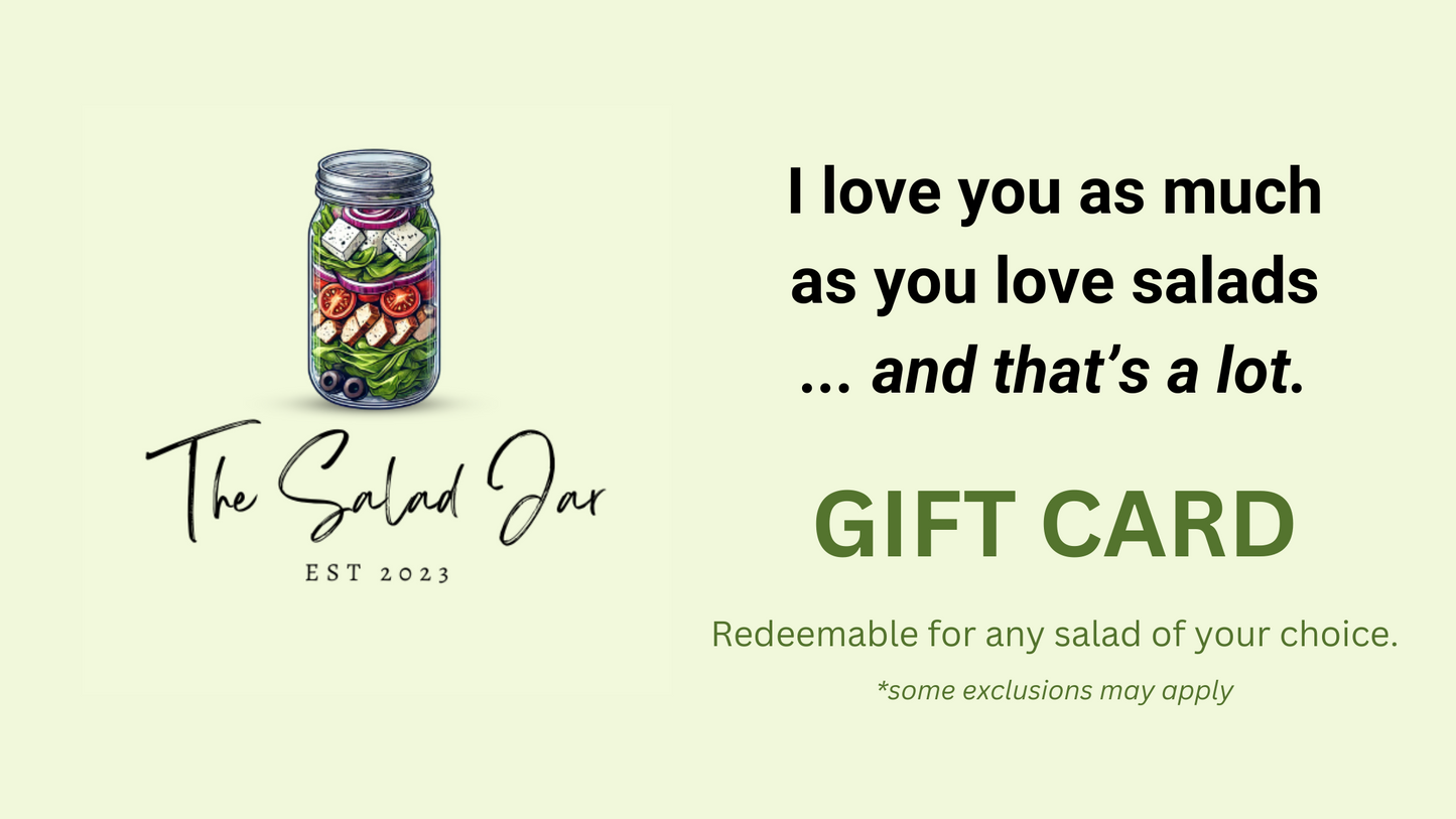 The Salad Jar Gift Card